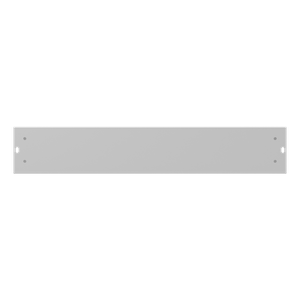 Milbank 4424-GSC1-NK ANSI 61 Gray Polyester Powder Coated G90 Gauge Steel Lay-In Wireway 24-Inch x 4-Inch x 4-Inch