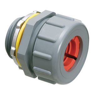 Arlington NMCG100875 PVC Colorgrip Oil Tight Liquidtight Strain Relief Non-Metallic Cable Connector 1-Inch 0.75 - 0.875-Inch