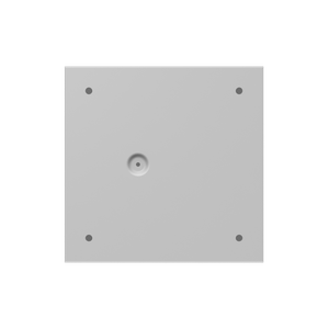 Milbank 884-SC1-NK NEMA 1 Polyester Powder Coated Steel Screw Cover Junction Box Without Knockout 8-Inch x 8-Inch x 4-Inch ANSI 61 Gray