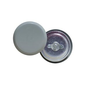 Milbank A-HS125 ANSI 61 Gray Coated Steel Hole Seal 1-1/4-Inch