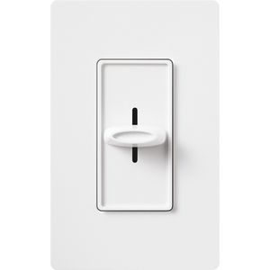 Lutron SFSQ-F-WH 120-Volt AC at 60-Hz 1.5-Amp 1-Pole 3-Speed Quiet Fan Control White Skylark