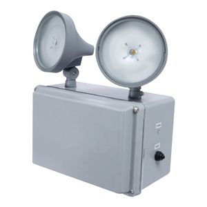 Cooper Lighting SELIN25R10SD Self-Diagnostic Remote LED Emergency Light 120/277-Volt AC Gray Sure-Lites