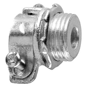 Crouse-Hinds 714 Malleable Iron Non-Insulated Straight Connector 2-1/2-Inch