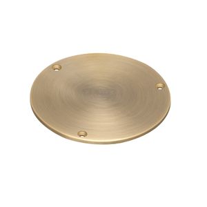 Arlington FLBR5420AB 1-Gang 2 LV Ports Floor Box Kit With Recessed Wiring Device 6.625-Inch x 6.55-Inch Antique Bronze-Plated In-Box