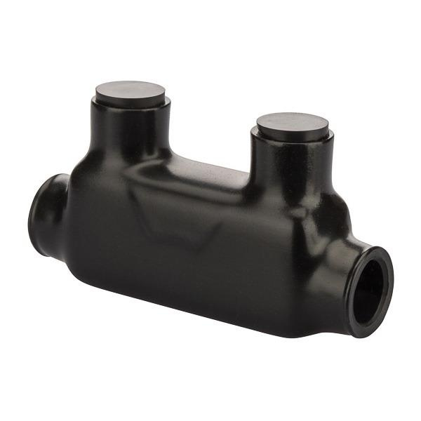 Insulated in-line wire splice connector for secure cable terminations in commercial and residential installs.